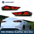Hcmotionz 2016-2018 luces traseras LED de espalda Hyundai Elantra